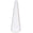 Fantasías Miguel Art.6468 Cono De Unicel 45x14.5cm 1pz Blanco