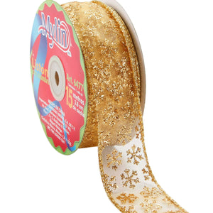 Art.6477 Listón Organza Copo