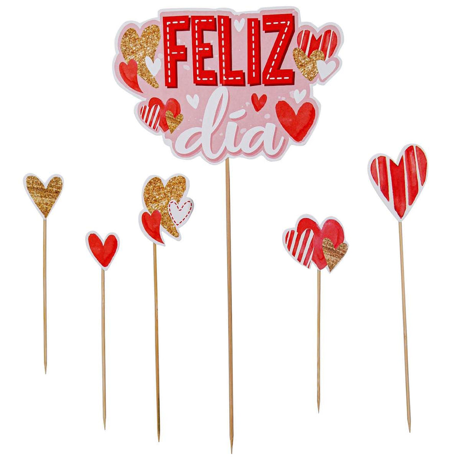 Art.6547 Adorno Pick Feliz Día