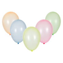 Art.6613 Globos Col Neon 8cm B/25pzs
