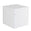 Fantasías Miguel Art.6899 Cubo Unicel 7.5x7.5cm 4pz Blanco
