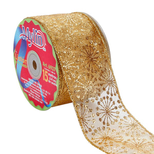 Art.6937 Listón Organza Estrella