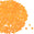 Fantasías Miguel Art.7001 Cuenta Trompo Acrílico 5mm 500g (aprox 10100pz) Naranja
