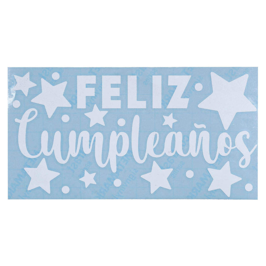Art.7101 Vínil Feliz Cumpleaños