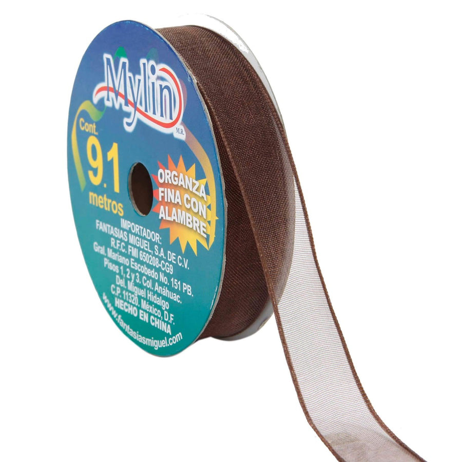 Art.7229 Listón Organza Con Alambre