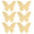 Fantasías Miguel Art.7264 Mariposa De Cartulina 22x28cm 6pz Marfil
