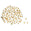 Fantasías Miguel Art.7424 Contra Chupón Con Disco Para Arete 5mm 100pz Oro