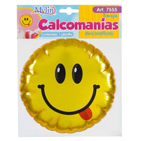 Art.7555 Calcomanía Decorativa Carita Feliz