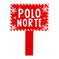 Art.7565 Letrero Polo Norte