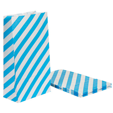 Fantasías Miguel Art.7622 Bolsa De Papel Con Rayas 22x12x6cm 12pz