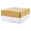 Fantasías Miguel Art.7709 Caja Pvc Metalizada 4x8x8cm 1pz Oro