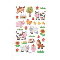 Art.7755 Calcomanía Animales De Granja