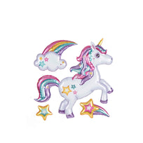 Art.7804 Calcomanía Decorativa Unicornio Globo