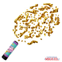 Art.7926 Popper Confetti Metálico 15cm 3pz