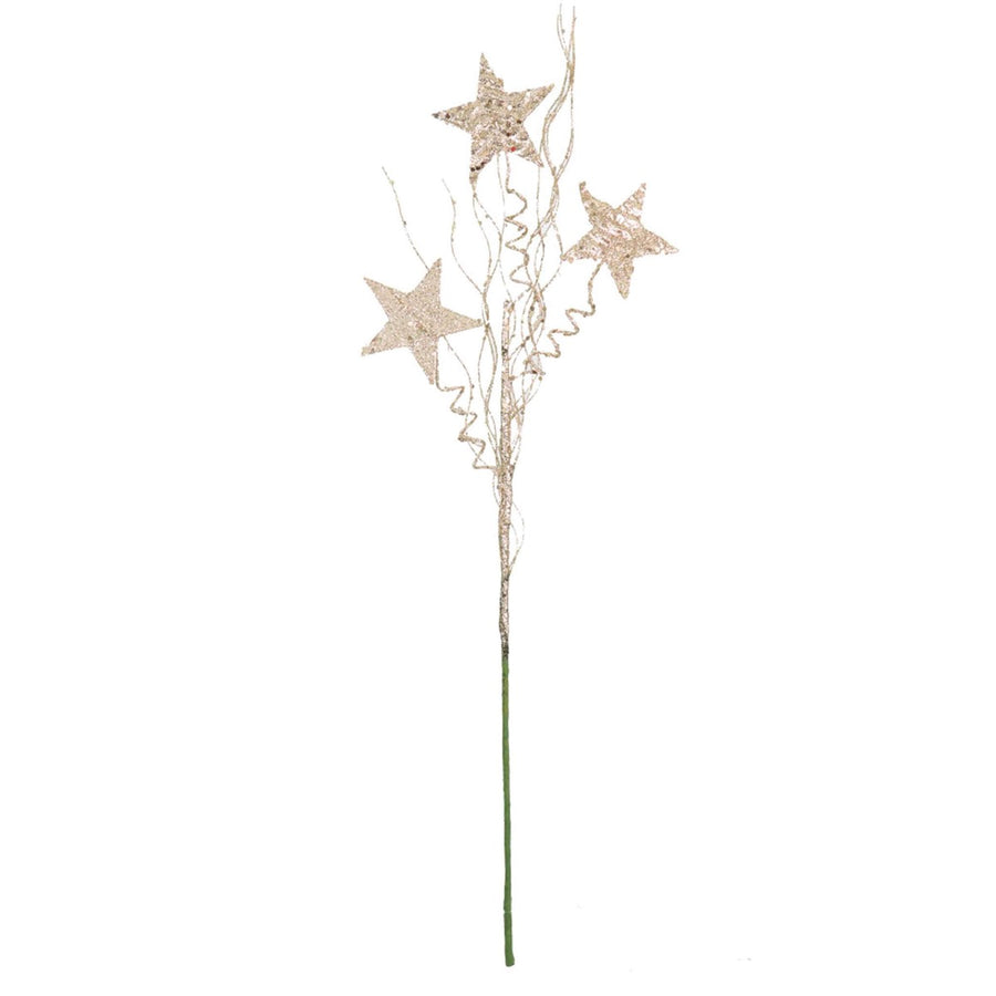 Art.7929 Vara Follaje Diamantado Estrellas