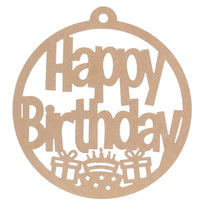 Art.794 Circulo Happy Birthday 45x42cm