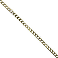 Art.80 Cadena De Aluminio (7015) Oro Antigüo