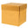 Fantasías Miguel Art.8171 Caja Pvc Metalizada 7x7.2cm 1pz Oro