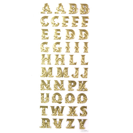 Art.8340 Calcomanía Abc Repujado