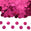 Fantasías Miguel Art.8602 Confetti Metálizado 1cm 30g Fiusha