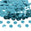 Fantasías Miguel Art.8602 Confetti Metálizado 1cm 30g Azul Claro