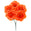 Fantasías Miguel Art.8664 Bush Chico Flor x 5 Flores 44cm 1pz Naranja