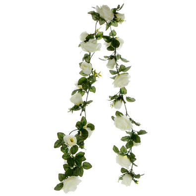 Fantasías Miguel Art.8965 Guía Con 10 Rosas Y 10 Botones 1.83m 1pz