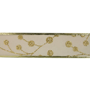 Art.9063 Listón Organza Cereza