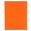 Fantasías Miguel Art.9203 Placa De Fomi 21x27cmx6mm 1pz Naranja