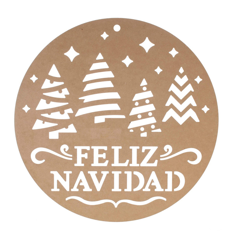 Art.9765 Mega Esfera Mdf Navidad