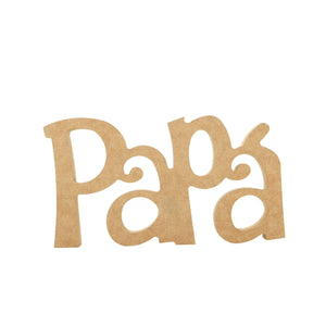 Art.9814 Letrero Ancho Papá