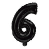 Fantasías Miguel Art.9915 Globo Número Negro 40.6cm 1pz