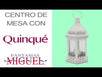 Fantasías Miguel Clave:IM544 Centro De Mesa Con Quinqué