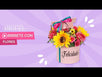 Fantasías Miguel Clave:ML3160 Arreglo Floral Para Graduación
