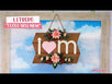 Fantasías Miguel Clave:ML3124 Letrero I Love Mom