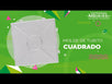 Fantasías Miguel Art.903 Molde Dtubito Cuadro 15cm 1pz