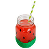 Fantasías Miguel Art.7652 Frasco Liso Con Tapa 450ml 13.5x7.5cm 1pz