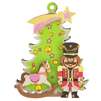 Art.10789 Esfera Escena Navideña 3D 15cm 1pz