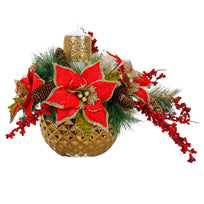 Art.8568 Base Cerámica Piña 14x21cm 1pz