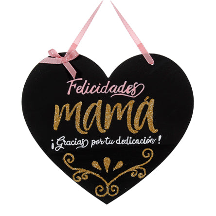 Letrero Corazón Mamá