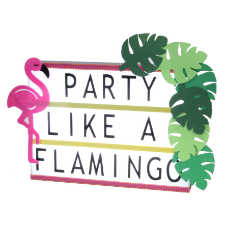 Letrero Flamingo