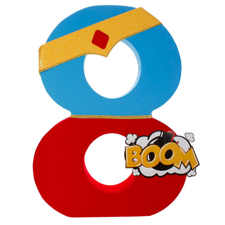 Número 8 Para Fiesta Super Girl