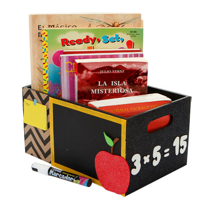 Fantasías Miguel Clave:AX127 Caja Organizador Con Pizarrón