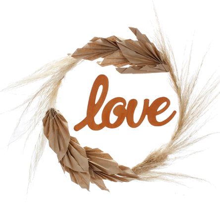 Aro Con Letrero Love