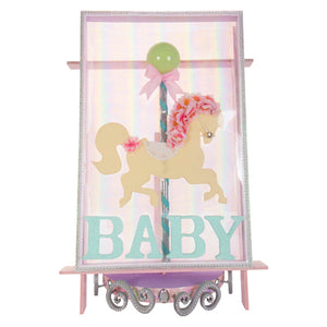 Mega Marco Con Caballito De Carrusel