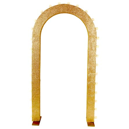 Arco Con Focos Oro