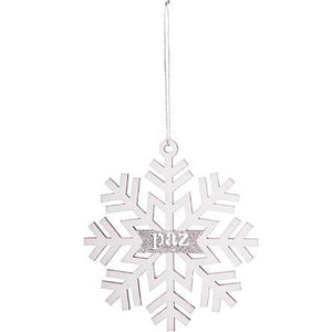 Copo Deseo Blanco Plata
