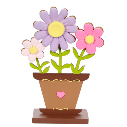 Adorno Maceta Con Fomi Moldeable