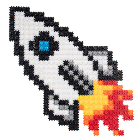 Nave Espacial Con Block 3d