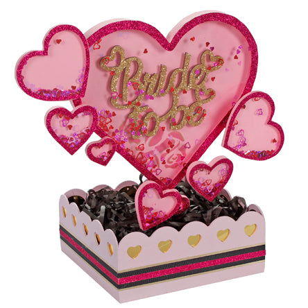 Centro De Mesa Con Corazones